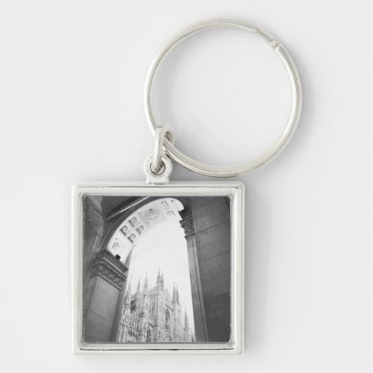 ミラノイタリアガレリアビューオブザドゥオモ キーホルダー (正面)