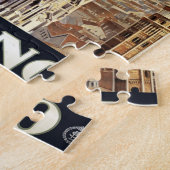 ミラノイタリアゴシック大聖堂ドゥオモヴィンテージトラベル ジグソーパズル (側面)