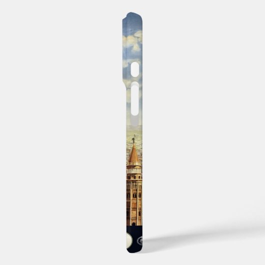 ミラノイタリアゴシック大聖堂ドゥオモヴィンテージトラベル Case-Mate iPhoneケース (裏面 / 左)