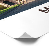 ミラノイタリアトラベルプリント ポスター (角)