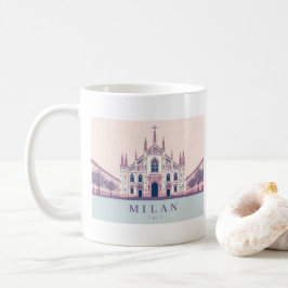 ミラノイタリアドゥオモディミラノパステルトラベル コーヒーマグカップ