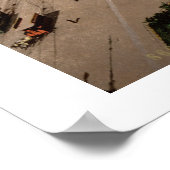 ミラノイタリアパノラマズ19世紀プリント ポスター (角)