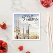 ミラノイタリアヴィンテージ スタンダードカクテルナプキン (インサイチュ)