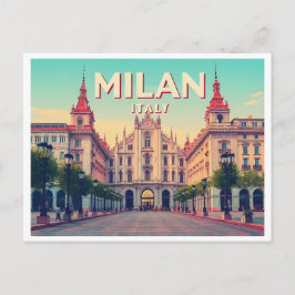 ミラノイタリアヴィンテージ ポストカード