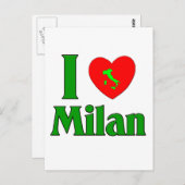 ミラノイタリア大好き ポストカード (正面/裏面)