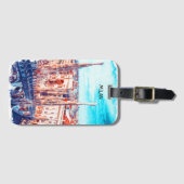 ミラノイタリア大聖堂絵を描教会 ラゲッジタグ (正面横)