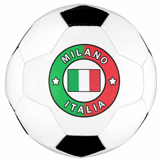 ミラノイタリア サッカーボール (正面)