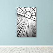 ミラノイタリア、ザガレリアにディスプレイ キャンバスプリント (インサイチュ (ウッドフロア))