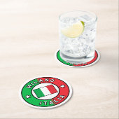 ミラノイタリア ラウンドペーパーコースター (インサイチュ)