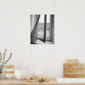 ミラノイタリア、ラスカラのオペラウィンドウから表示 ポスター (キッチン)