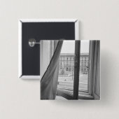 ミラノイタリア、ラスカラ·オペラ·ウィンドウからのビュー 缶バッジ (正面&裏面)