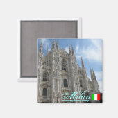 ミラノイタリクールア磁石デザイン マグネット (正面/裏面)