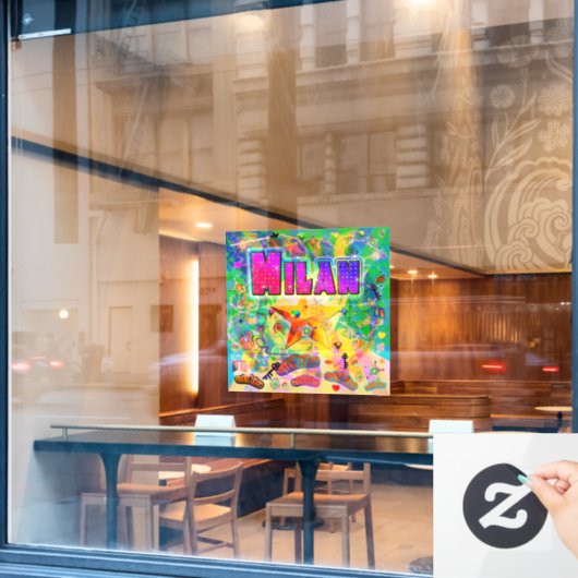 ミラノエポックアワーウィンドウ ウィンドウサイン (カフェ窓)