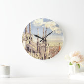 ミラノドゥオモカテドラル出生オブサンメアリー ラージ壁時計 (ホーム)