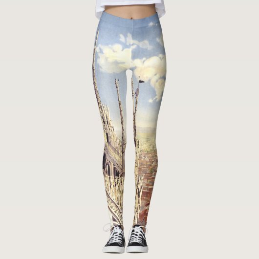 ミラノドゥオモカテドラル出生オブサンメアリー レギンス (正面)