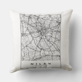 ミラノマップイラストレーション クッション (裏面)