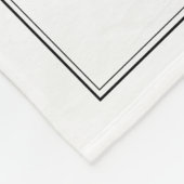 ミラノマップイラストレーション フリースブランケット (角)