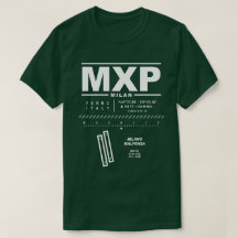 ミラノマルペンサ空港MXP Tシャツ