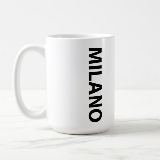 ミラノミラノイタリア コーヒーマグカップ (左)