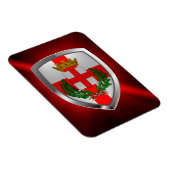 ミラノメトタリック・エンブレム マグネット (右側)