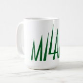 ミラノレタリングマグ コーヒーマグカップ (正面左)