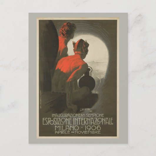 ミラノワールドズフェア1906 ポストカード (正面)