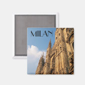 ミラノ大聖堂アットサンセット マグネット (正面/裏面)