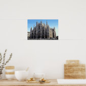 ミラノ大聖堂，イタリア ポスター (キッチン)