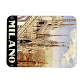 ミラノ市旅行イタリアンポスター1920 マグネット (横)