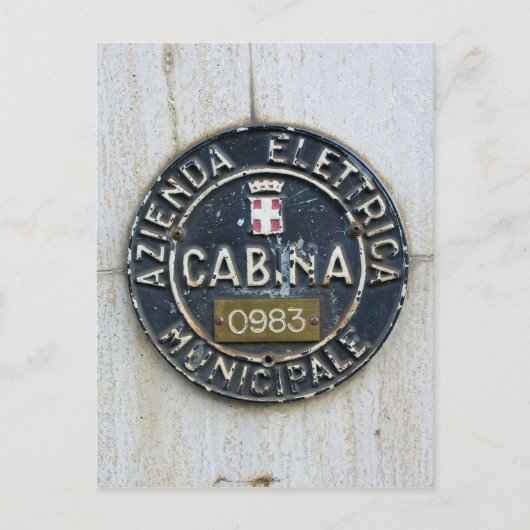 ミラノ，イタリアのはがき ポストカード (正面)