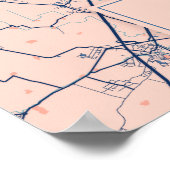 ミラノ – イタリアブリーズシティマップ ポスター (角)