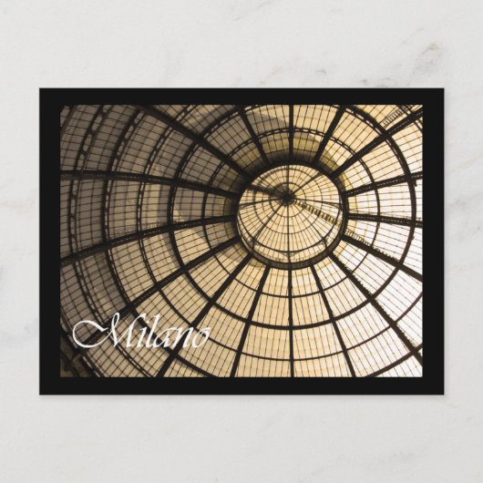 ミラノ，イタリア ポストカード (正面)