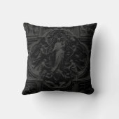 ミラノ(カテドラル)のドアの詳細02の大教会堂 クッション (裏面)