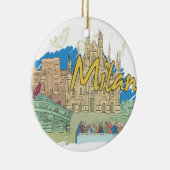 ミラノ セラミックオーナメント (右)