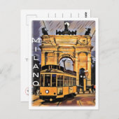 ミラノ – トラム・エアルコデッラペス –  ポストカード (正面/裏面)