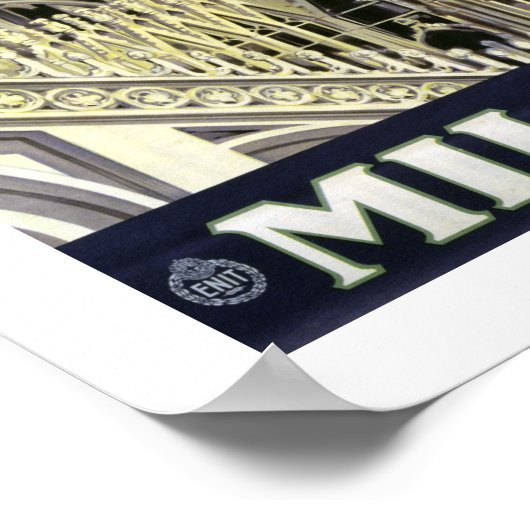 ミラノ ポスター (角)