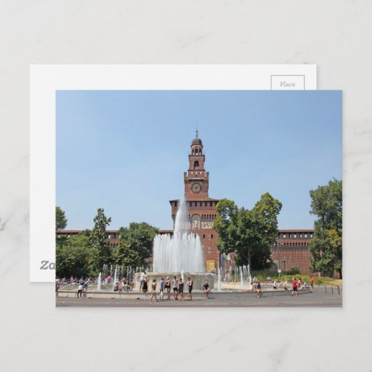 ミラノ ポストカード (正面/裏面)