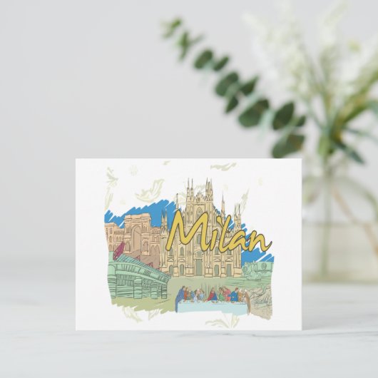 ミラノ ポストカード (スタンド正面)