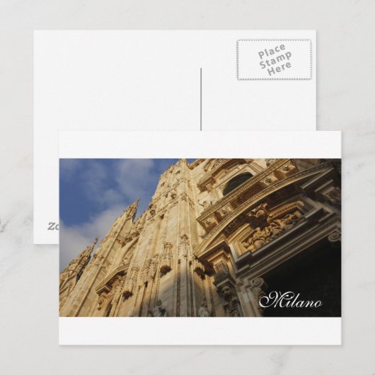 ミラノ ポストカード (正面/裏面)