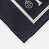 ミラノ（ミラノ）イタリアのヴィンテージ旅行フリース フリースブランケット (角)