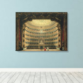 ミラノ・ラ・スカラ キャンバスプリント (インサイチュ (ウッドフロア))