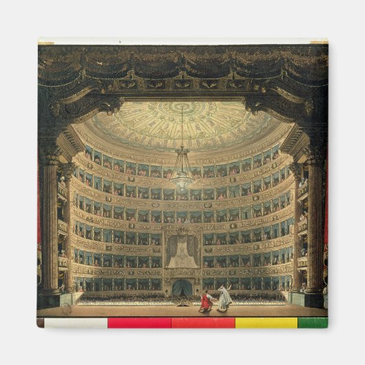 ミラノ・ラ・スカラ マグネット (正面)