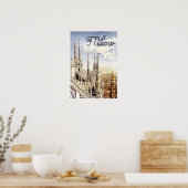 ミラノ・ヴィンテージ旅行ポスター ポスター (キッチン)