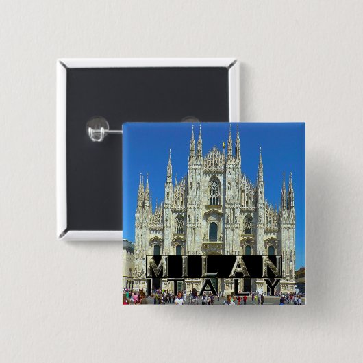 ミラノ 缶バッジ (正面&裏面)