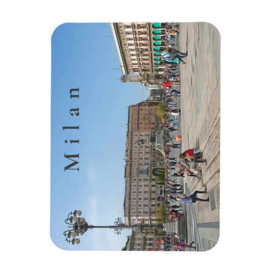 ミラノ。#20 マグネット (縦)