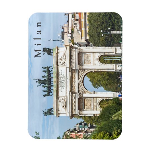 ミラノ。#22 マグネット (縦)