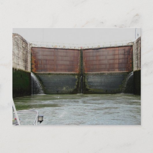 ミラフローレス・ロックス、パナマ運河 ポストカード (正面)