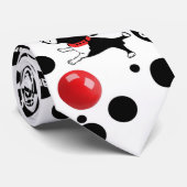 ミラベルボストン弾力がある水玉模様のタイ ネクタイ (ロール)