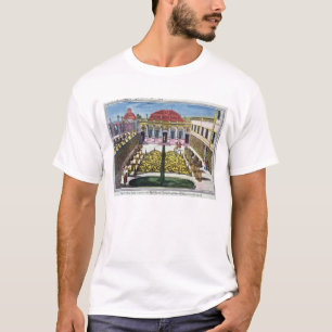 ミラベル公園、ザルツブルク、Austrの庭 Tシャツ