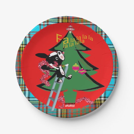 ミラベルholidayz18のプレートの冒険 ペーパープレート (正面)